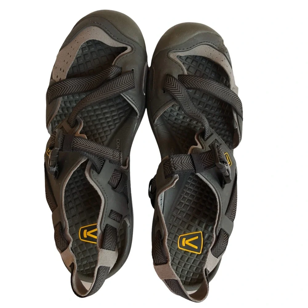 Keen Men’s 12 Contour Arch Water Beach Travel Hiking Camping Trail Sandals Comfy